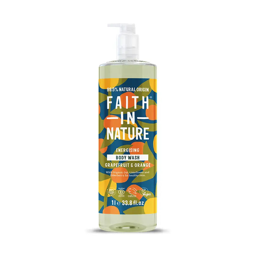 Faith In Nature Grapefruit & Orange Body Wash - 1L
