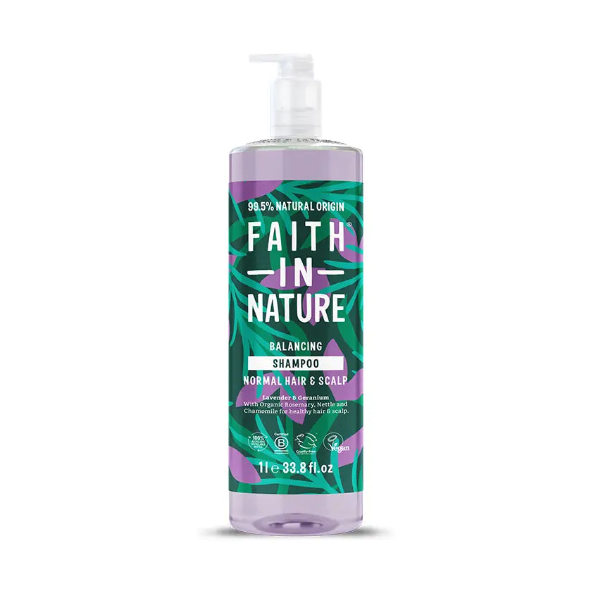 Faith In Nature - Lavender & Geranium Shampoo - 1L