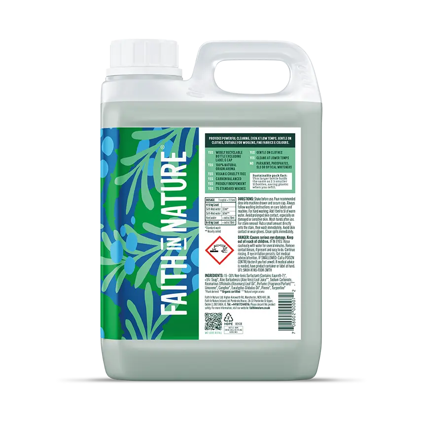 Faith In Nature - Aloe Vera & Rosemary Laundry Liquid
