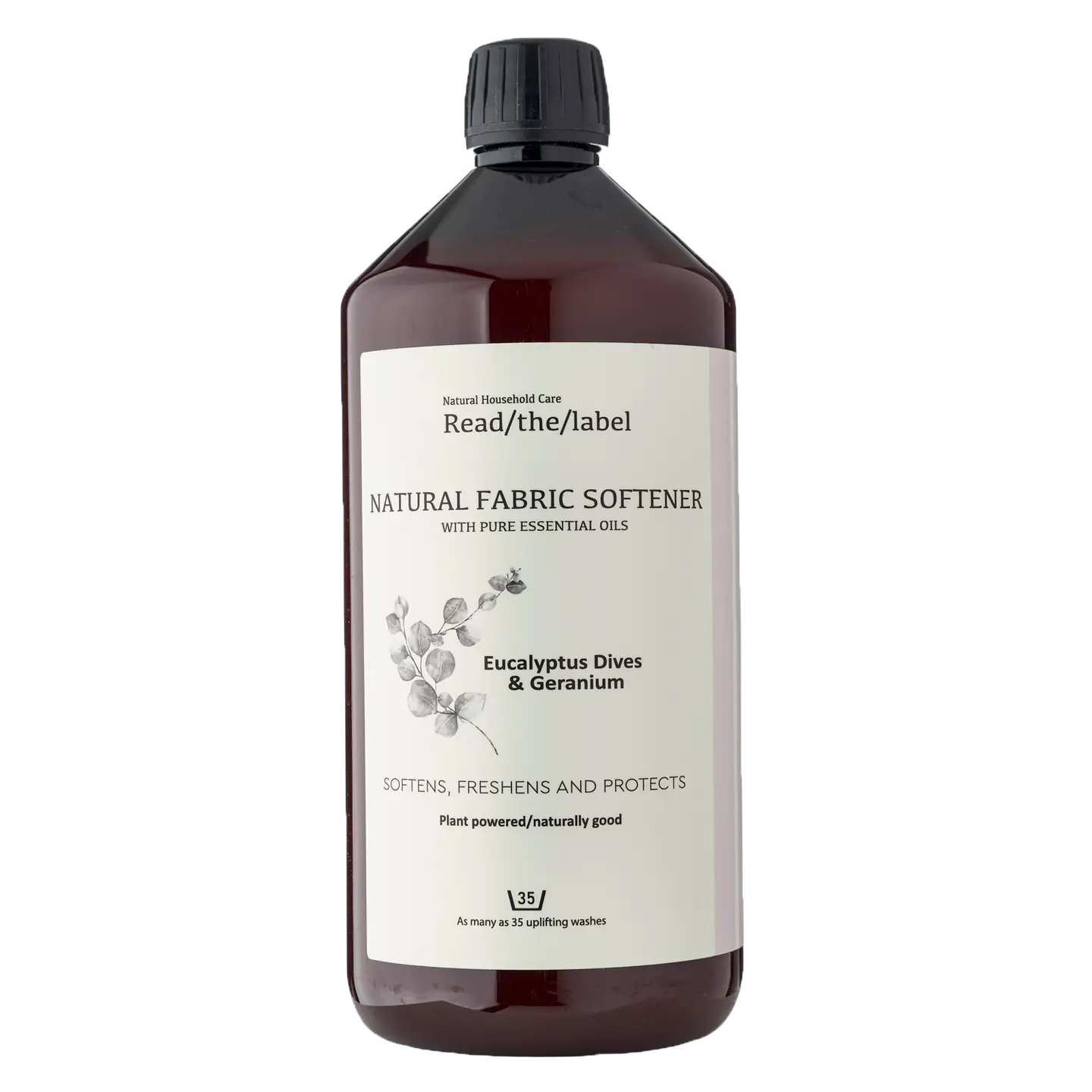 Natural Fabric Softener- Eucalyptus Dives & Geranium 1000ml