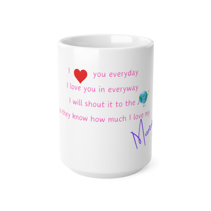 Ceramic Coffee Cups, 11oz, 15oz