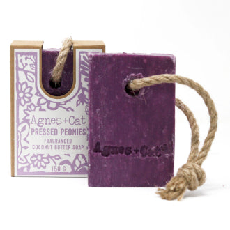 Anges & Cat Soap On A Rope