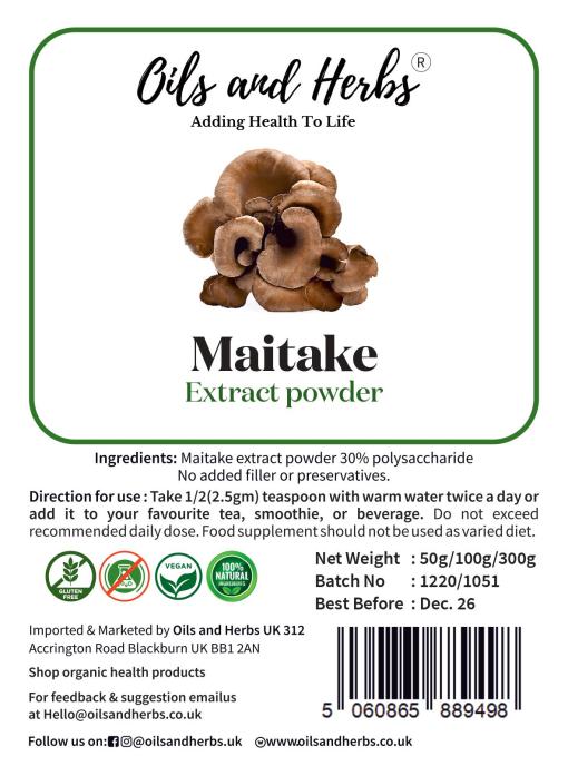 High Strength Maitake Extract powder