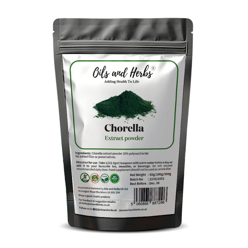 Organic Chorella Powder-100% Pure and Natural