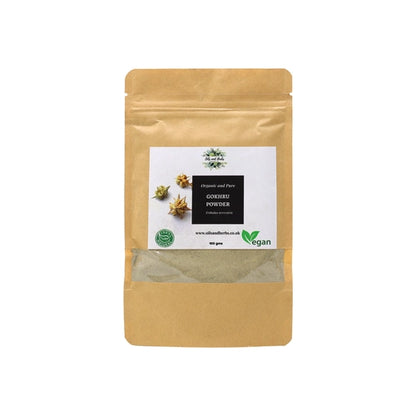 Organic Gokhru powder - Tribulus Terrestris - 100% Pure, Clean and Natural