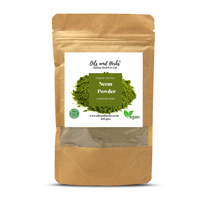 Organic Neem Powder - Azadirachta indica -100% Pure and Natural
