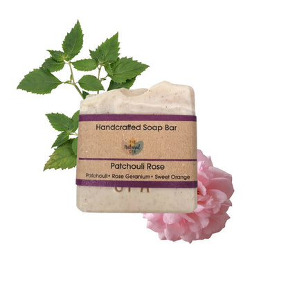 Patchouli & Rose Cold Pressed Soap - Orange, Patchouli and Rose