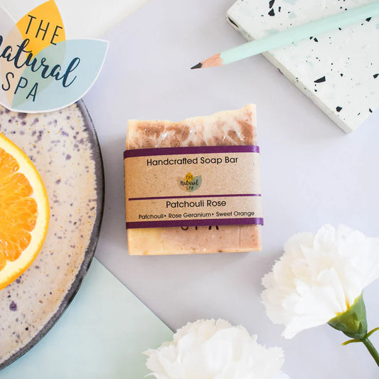 Patchouli & Rose Cold Pressed Soap - Orange, Patchouli and Rose
