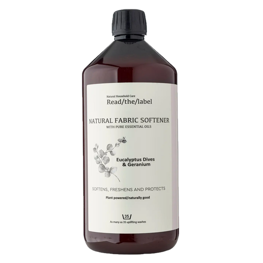 Natural Fabric Softener- Eucalyptus Dives & Geranium 1000ml