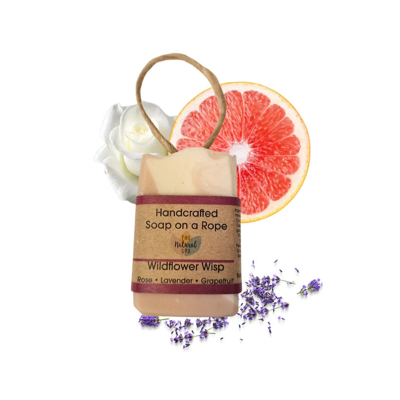 Wildflower Wisp Cold Pressed Soap - Rose Lavender and Grapefruit