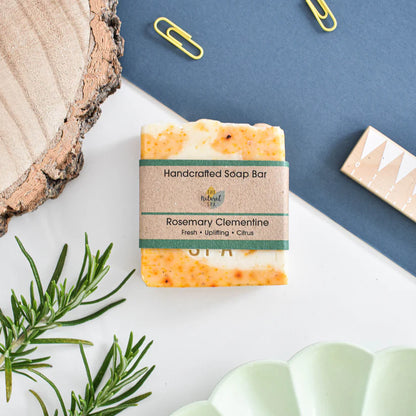 Rosemary Clementine Soap Bar 100g - Scented with essential oils