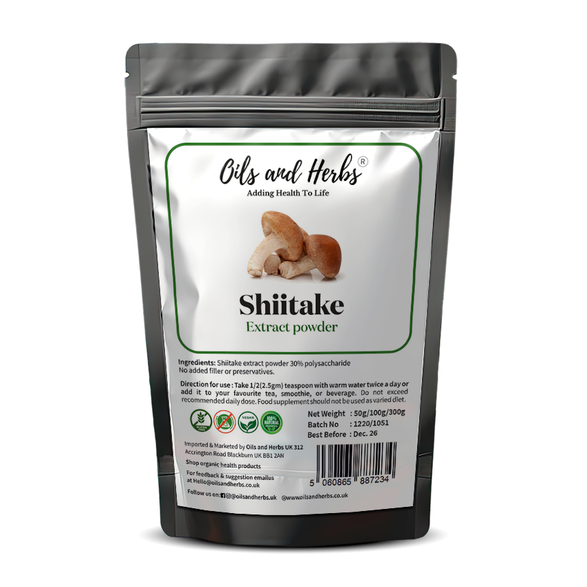 High Strength Shiitake Extract Powder – Earthly Align