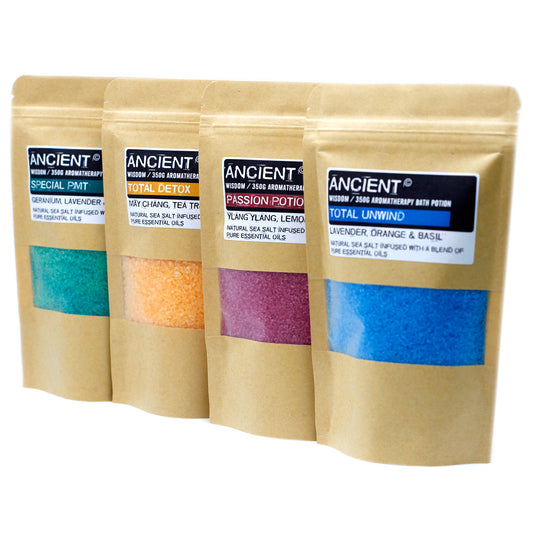 Aromatherapy Bath Potion in Kraft Bag 350g