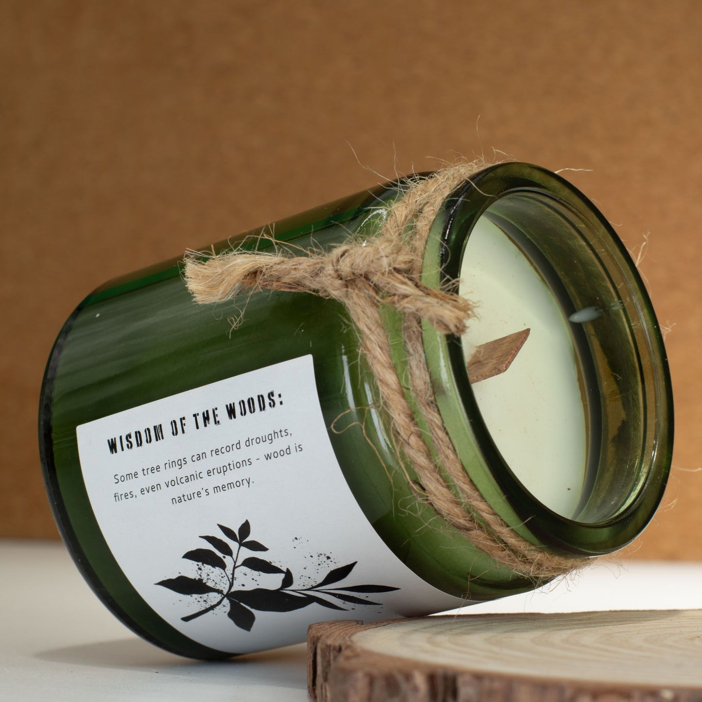 Greenman Woodwick Soy Candle