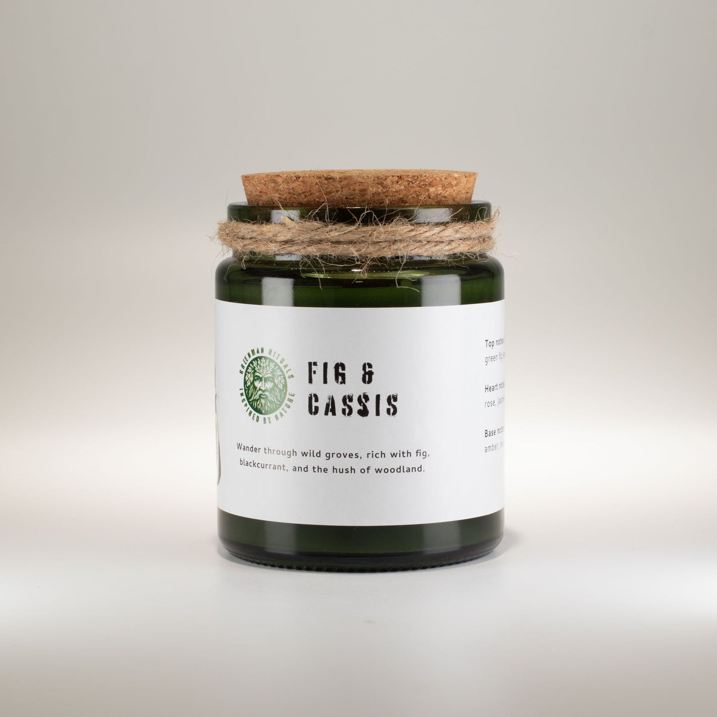 Greenman Woodwick Soy Candle