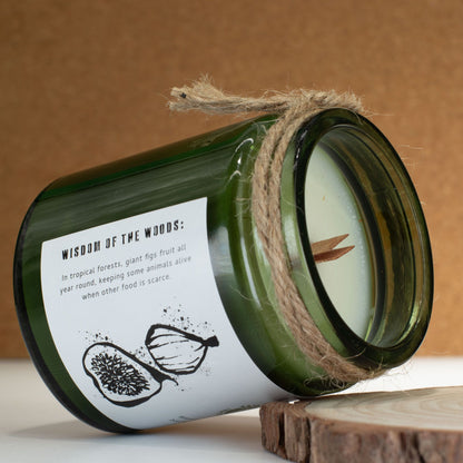 Greenman Woodwick Soy Candle