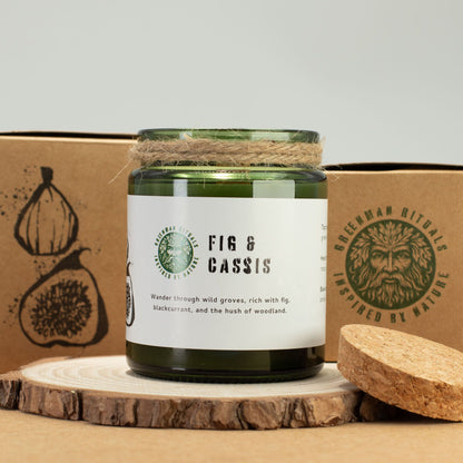 Greenman Woodwick Soy Candle