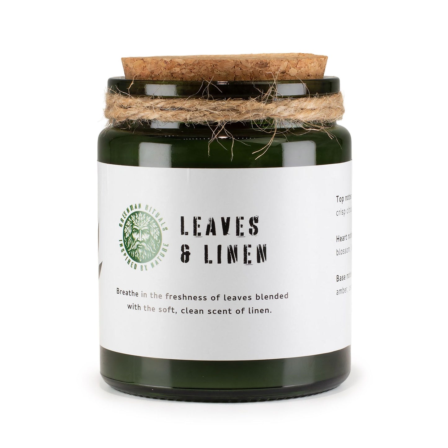 Greenman Woodwick Soy Candle