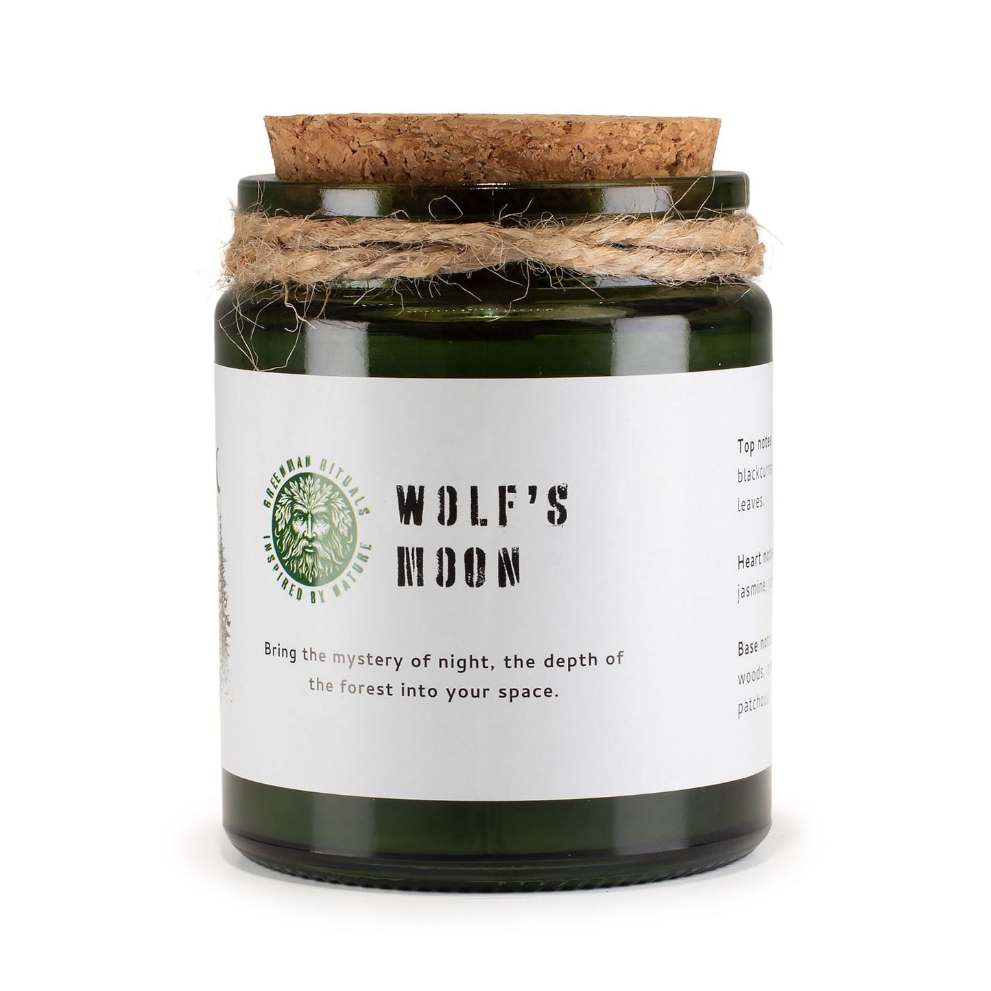 Greenman Woodwick Soy Candle