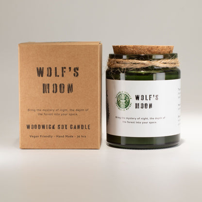 Greenman Woodwick Soy Candle