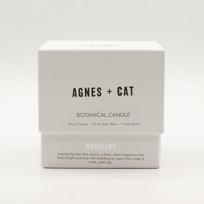 Agnes + Cat Botanical Soy Wax Candle - Moorland