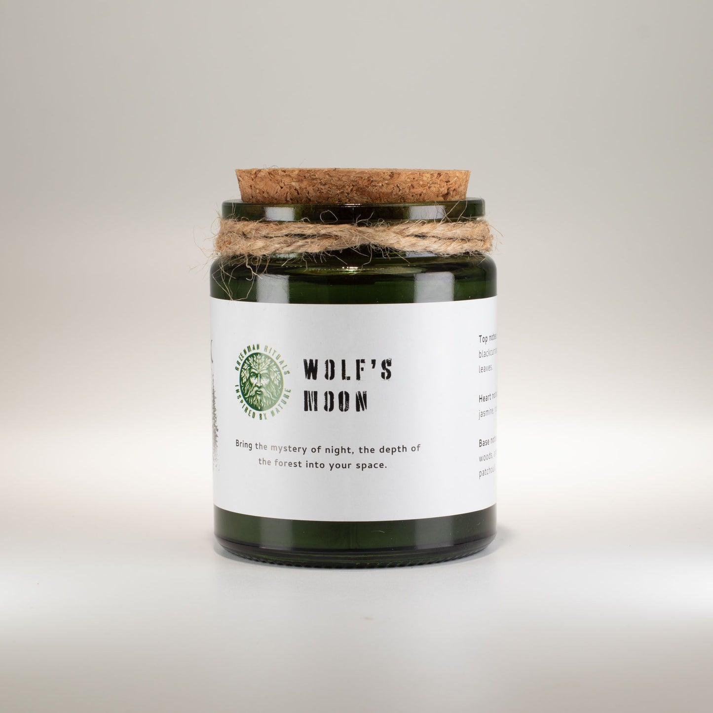 Greenman Woodwick Soy Candle
