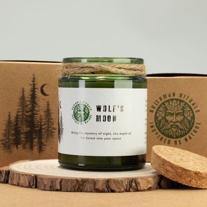 Greenman Woodwick Soy Candle