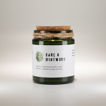 Greenman Woodwick Soy Candle