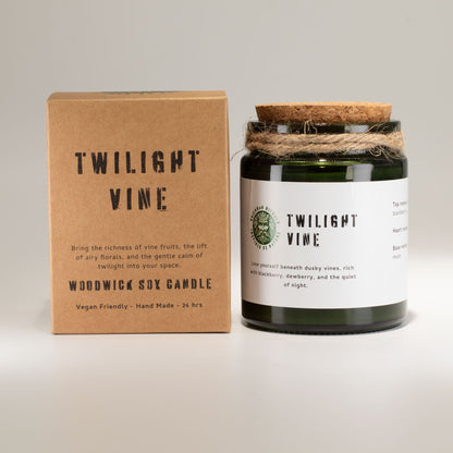 Greenman Woodwick Soy Candle