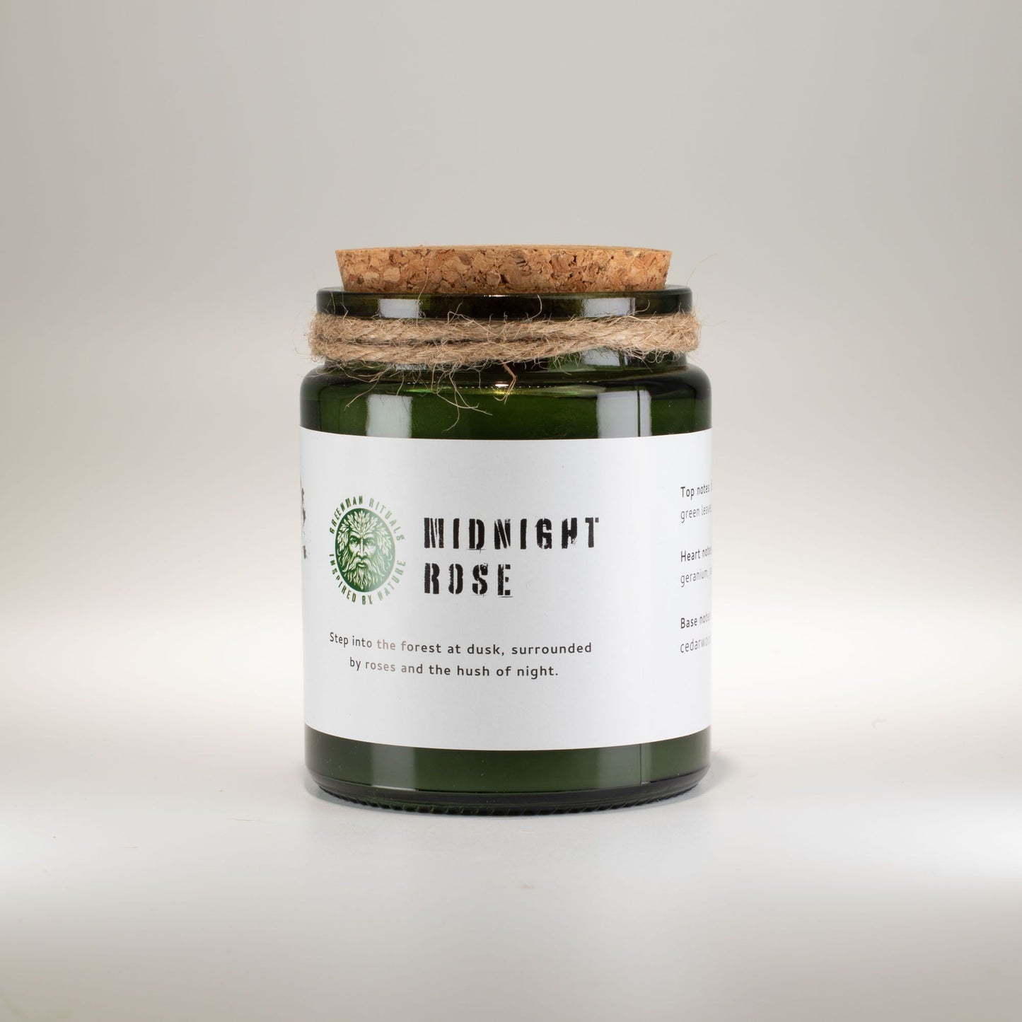 Greenman Woodwick Soy Candle