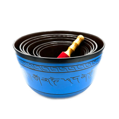 Small Chakra Set of  Seven Singing Bowls