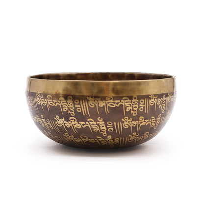 Tibetan Healing Engraved Bowl - Mantra