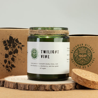 Greenman Woodwick Soy Candle
