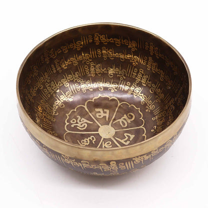 Tibetan Healing Engraved Bowl - Mantra