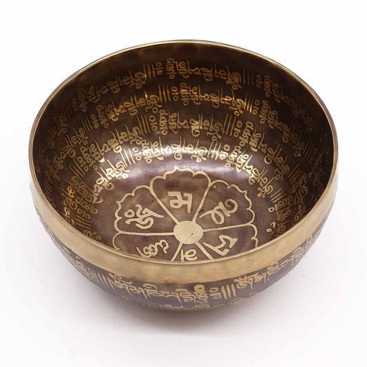 Tibetan Healing Engraved Bowl - Mantra