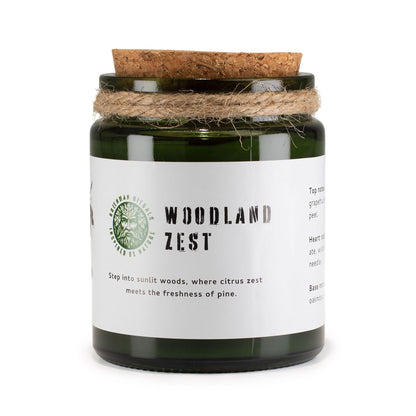 Greenman Woodwick Soy Candle