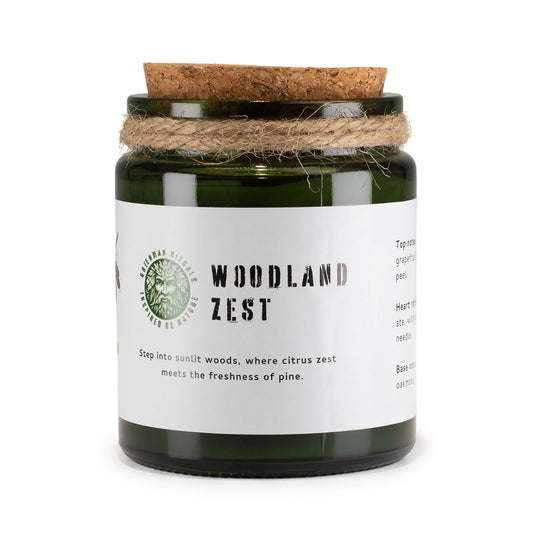 Greenman Woodwick Soy Candle