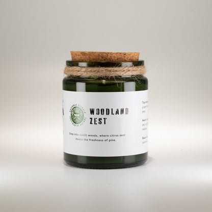 Greenman Woodwick Soy Candle