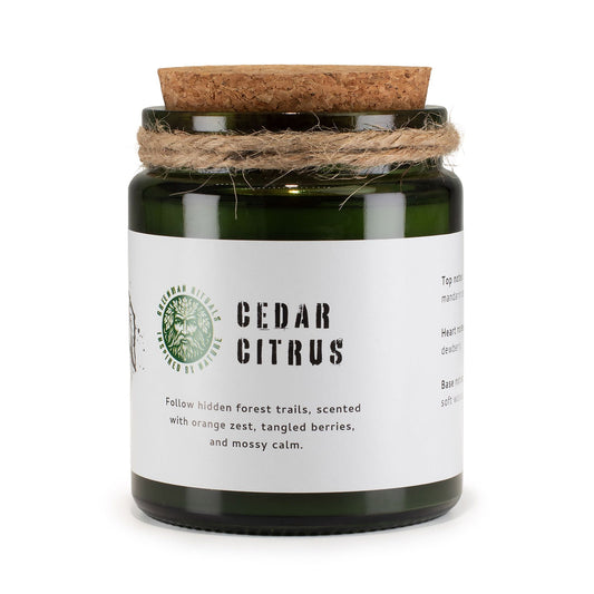 Greenman Woodwick Soy Candle