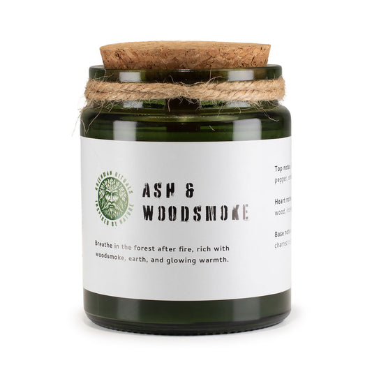Greenman Woodwick Soy Candle