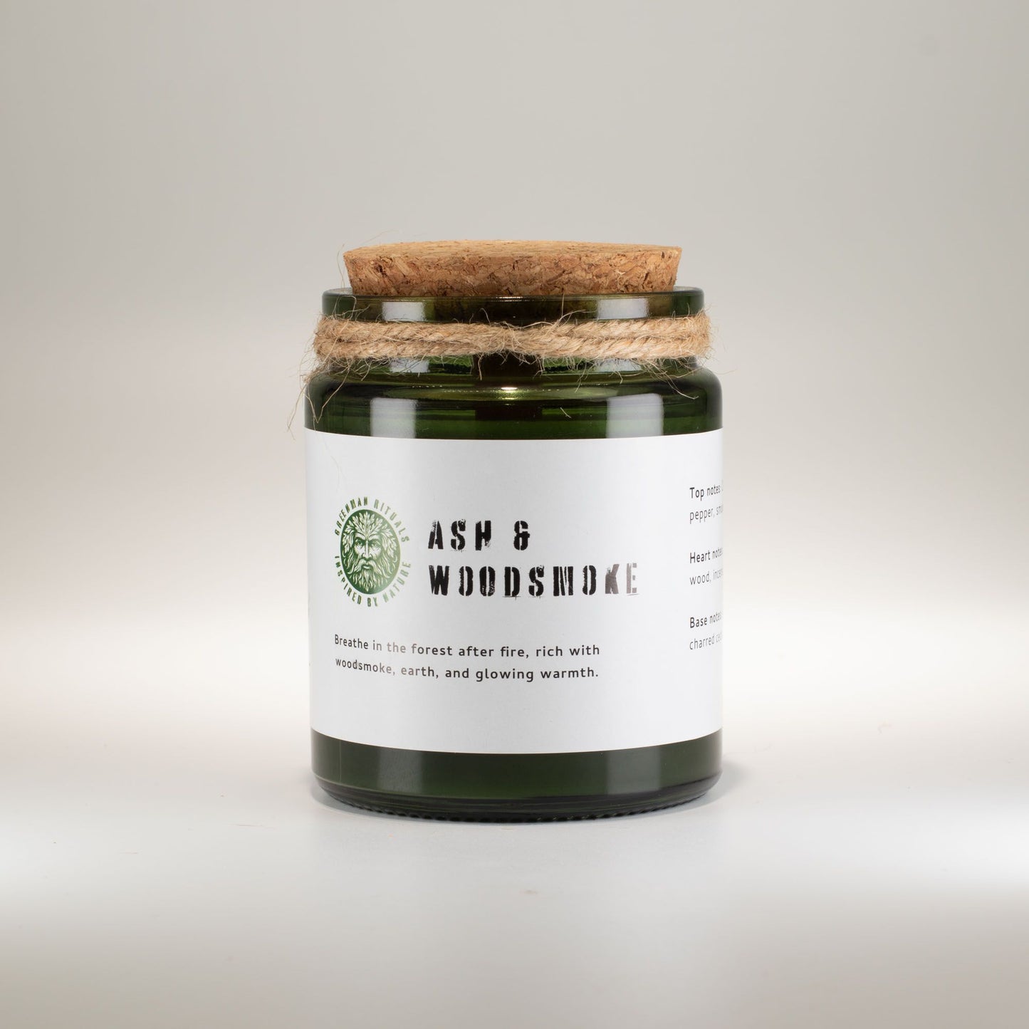 Greenman Woodwick Soy Candle