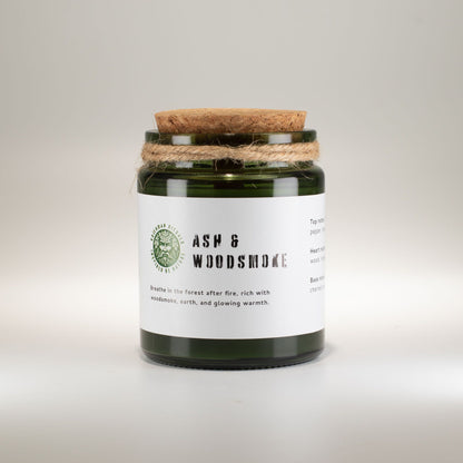 Greenman Woodwick Soy Candle