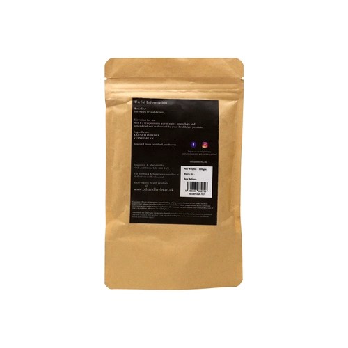 Organic Kaunch Powder- Velvet Bean - 100% Pure, Clean and Natural