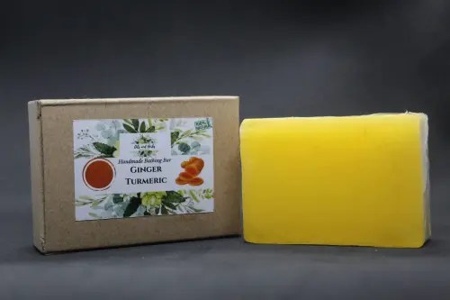 Ginger Turmeric Soap Handmade by Herbalist
