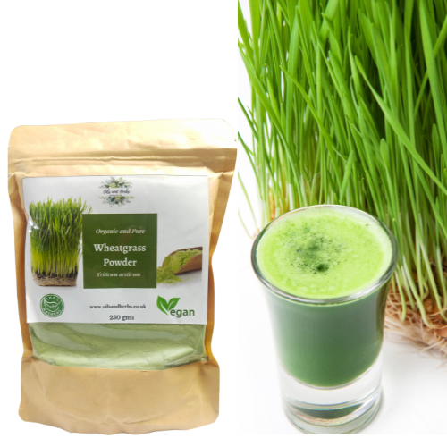 Organic Wheatgrass Powder For Juice - 100% Pure and Natural