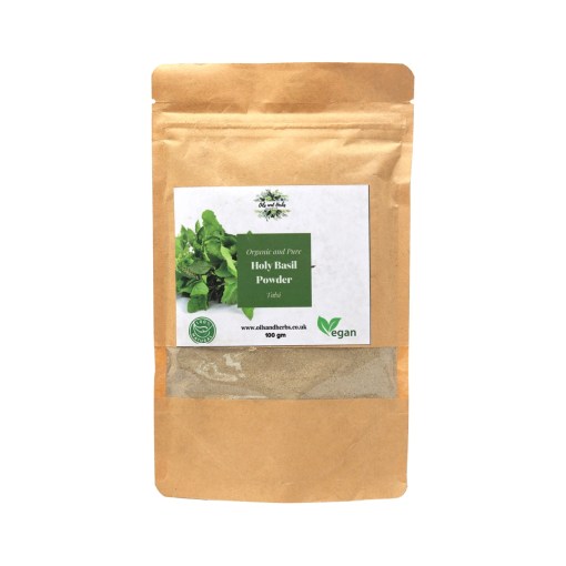 Organic Basil Powder- Tulsi Leaf -100% Natural, Clean and Pure