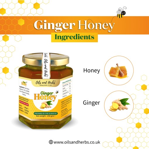 Raw Ginger Honey for Digestion