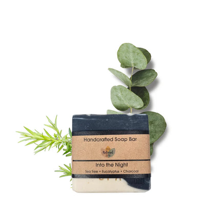 Into the Night Soap Bar - Tea Tree, Eucalyptus & Charcoal