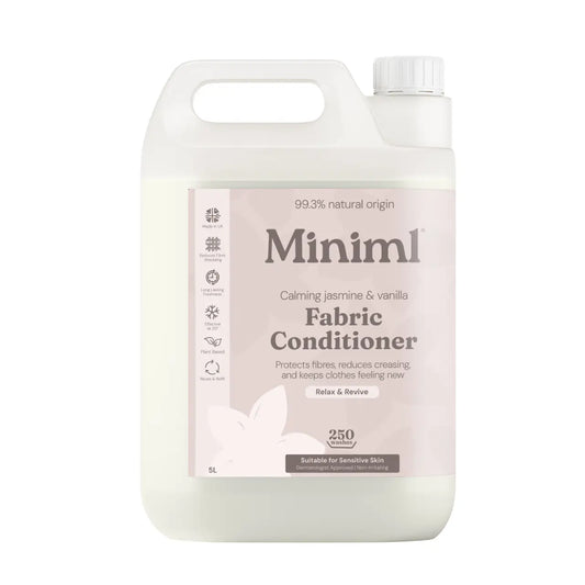 Miniml Fabric Conditioner - Calming Jasmine + Vanilla - 5L