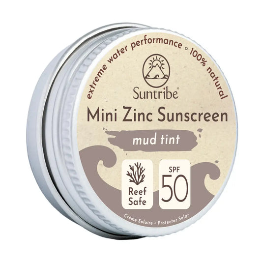 Suntribe Organic Mineral Face & Sport Zinc Sunscreen Spf 50
